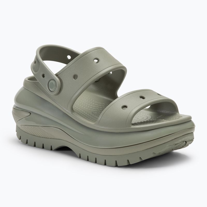 Moteriški sandalai Crocs Mega Crush elephant grey 2
