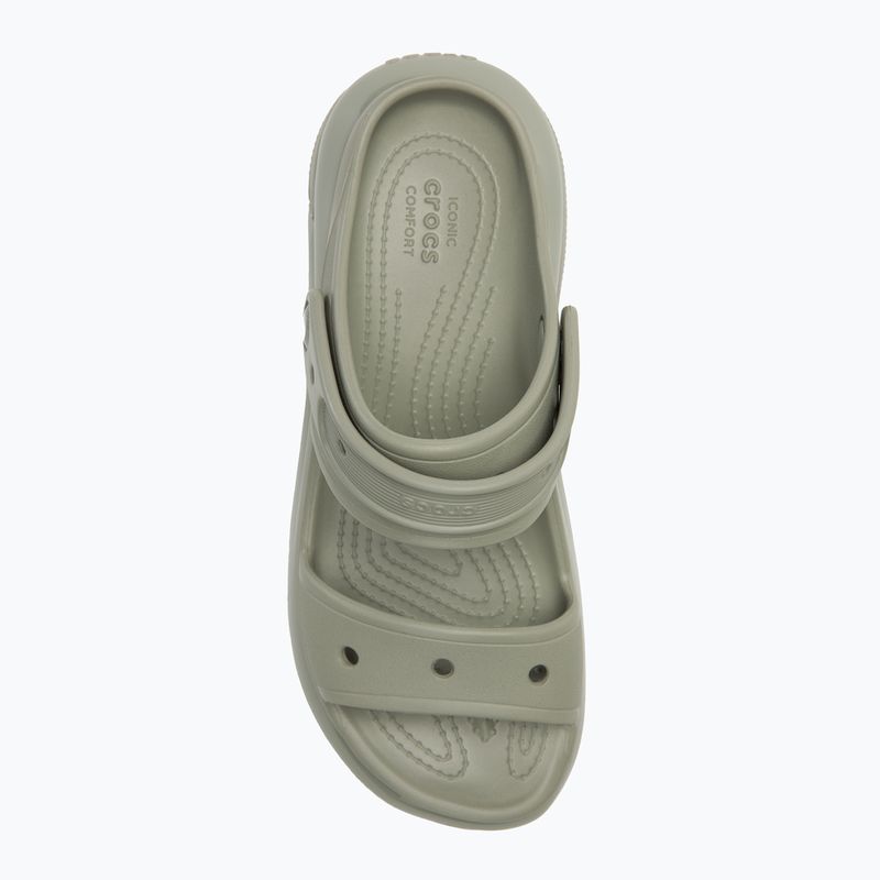 Moteriški sandalai Crocs Mega Crush elephant grey 5