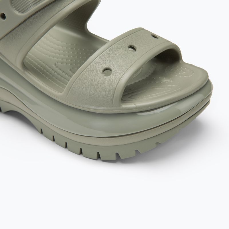Moteriški sandalai Crocs Mega Crush elephant grey 8