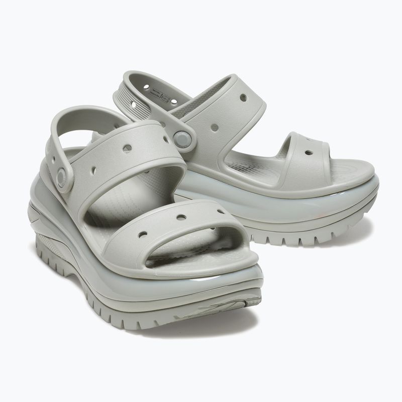 Moteriški sandalai Crocs Mega Crush elephant grey 14