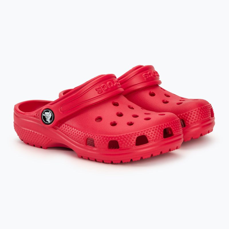 Vaikiškos šlepetės Crocs Classic Clog T varsity red 5