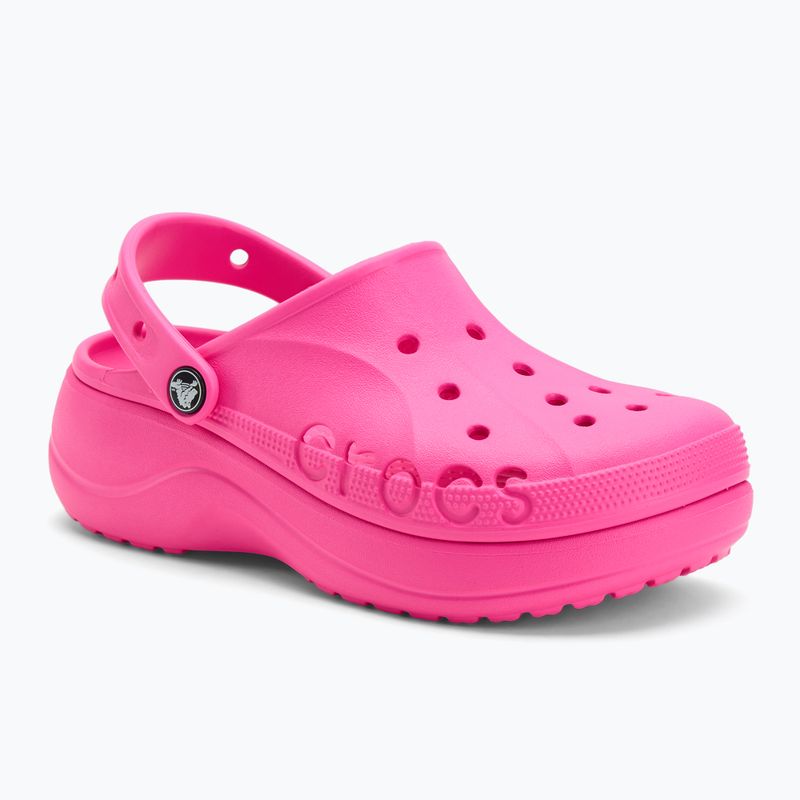 Šlepetės Crocs Baya Platform Clog electric pink 2