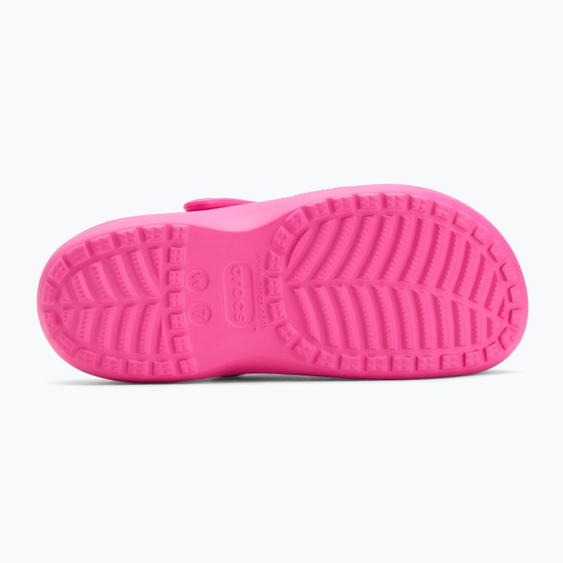 Šlepetės Crocs Baya Platform Clog electric pink 5