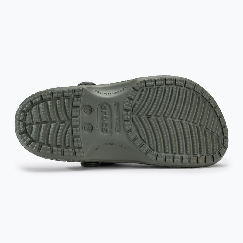 Crocs Classic Crocskin dusty olive šlepetės 5