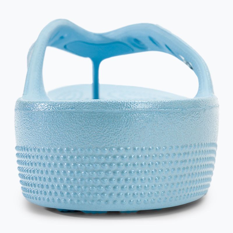 Moteriškos šlepetės Crocs Classic Platform Meta Pearl blue calcite 6