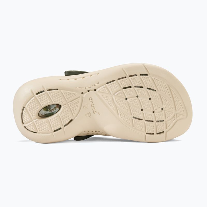 Šlepetės Crocs LiteRide 360 Marbled Clog army green/multi 5