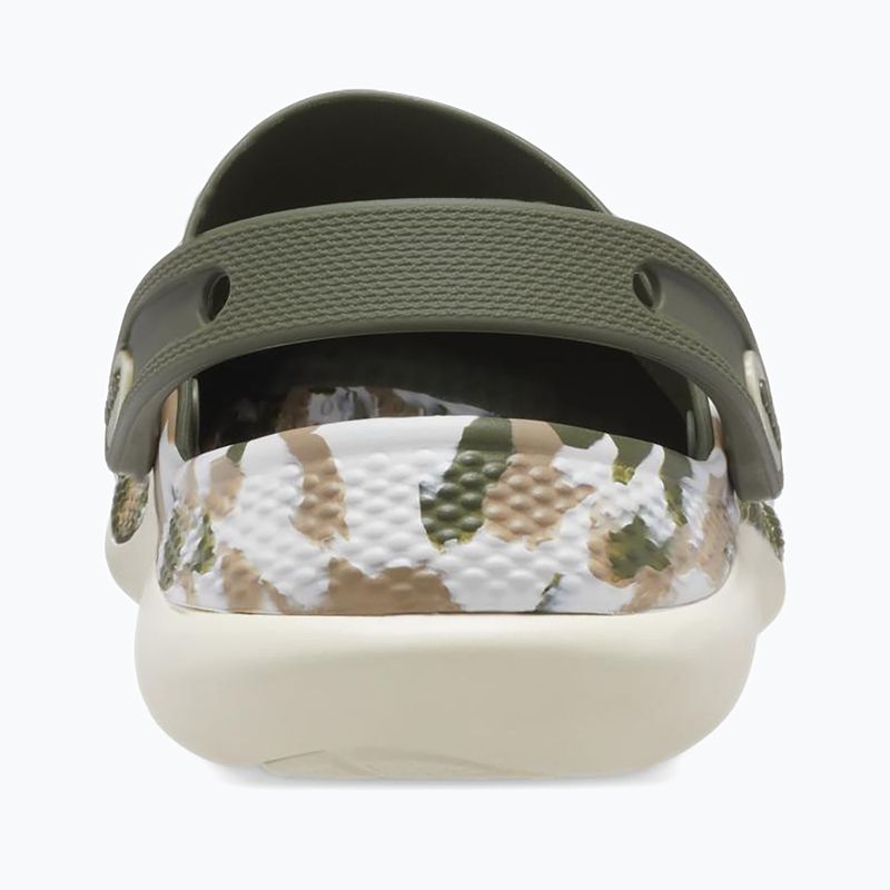 Šlepetės Crocs LiteRide 360 Marbled Clog army green/multi 11
