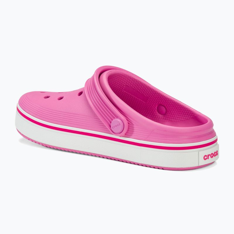 "Crocs Crocband Clean Off Court Clog taffy pink" vaikiškos šlepetės 4