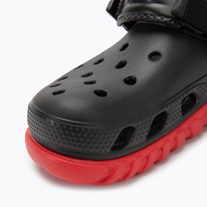 Šlepetės Crocs Duet Max II Clog black/varsity red 7