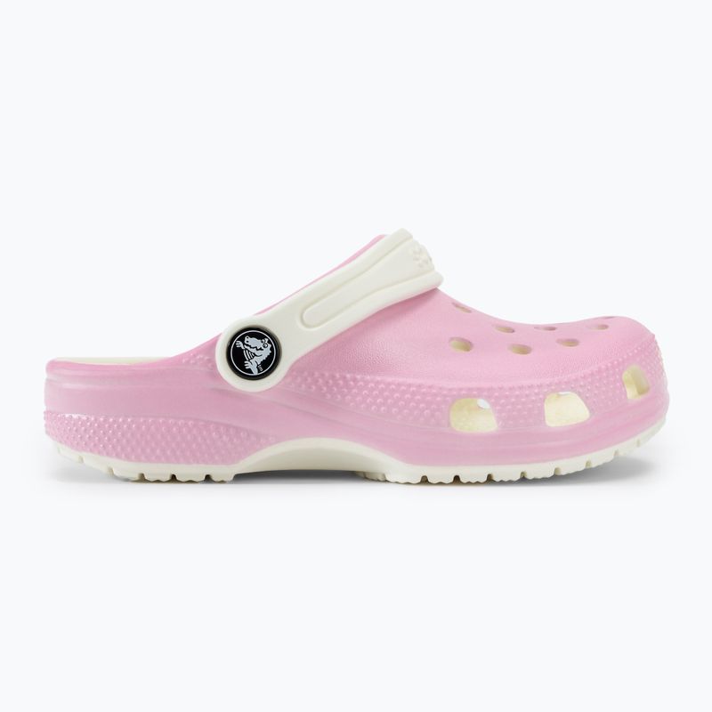 Vaikiškos šlepetės Crocs Classic Glow in the Dark flamingo 3