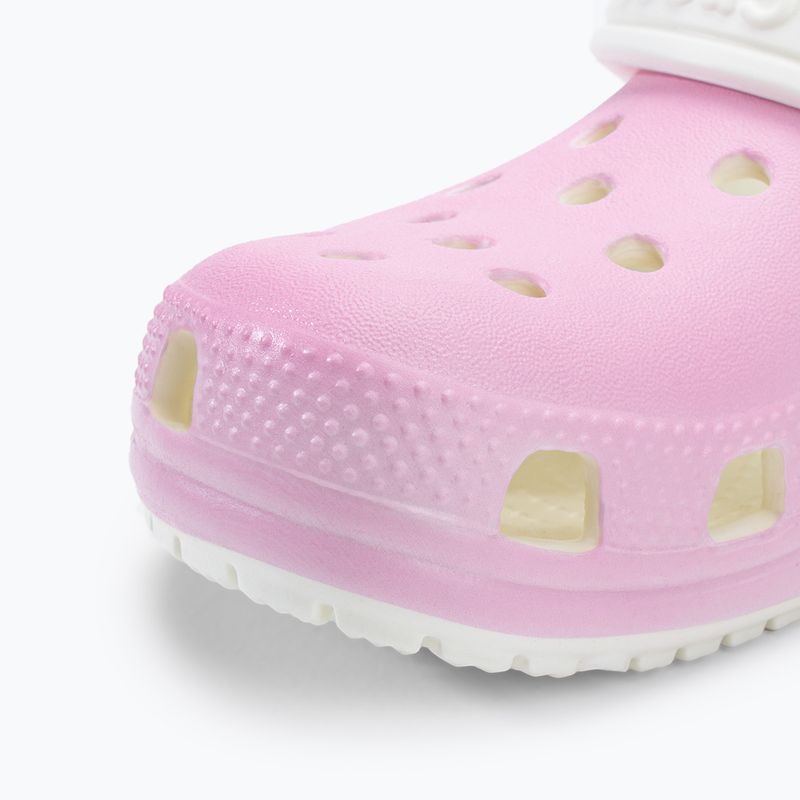 Vaikiškos šlepetės Crocs Classic Glow in the Dark flamingo 8