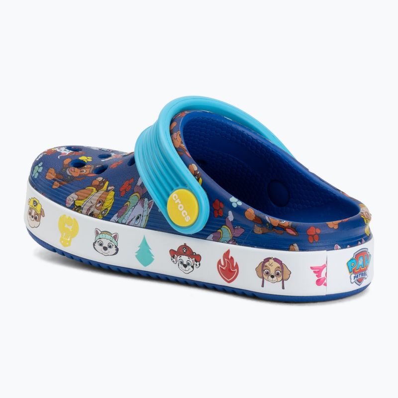 Vaikiškos šlepetės Crocs Paw Patrol Off Court Clog blue 4