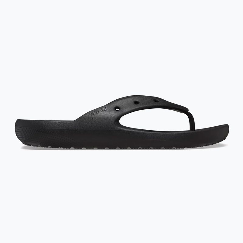 Šlepetės per pirštą Crocs Classic Flip V2 black