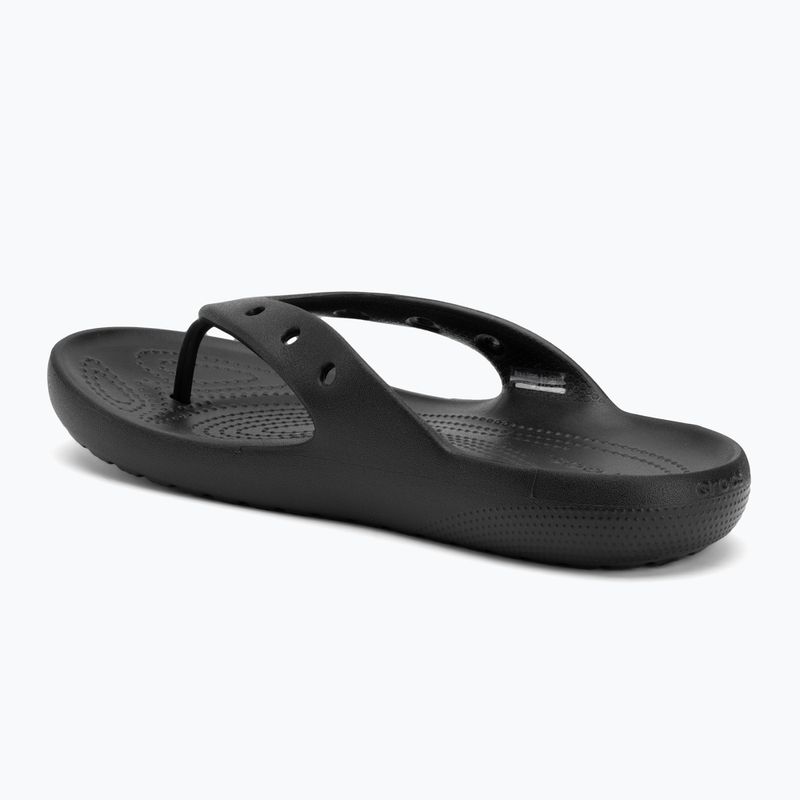 Šlepetės per pirštą Crocs Classic Flip V2 black 3