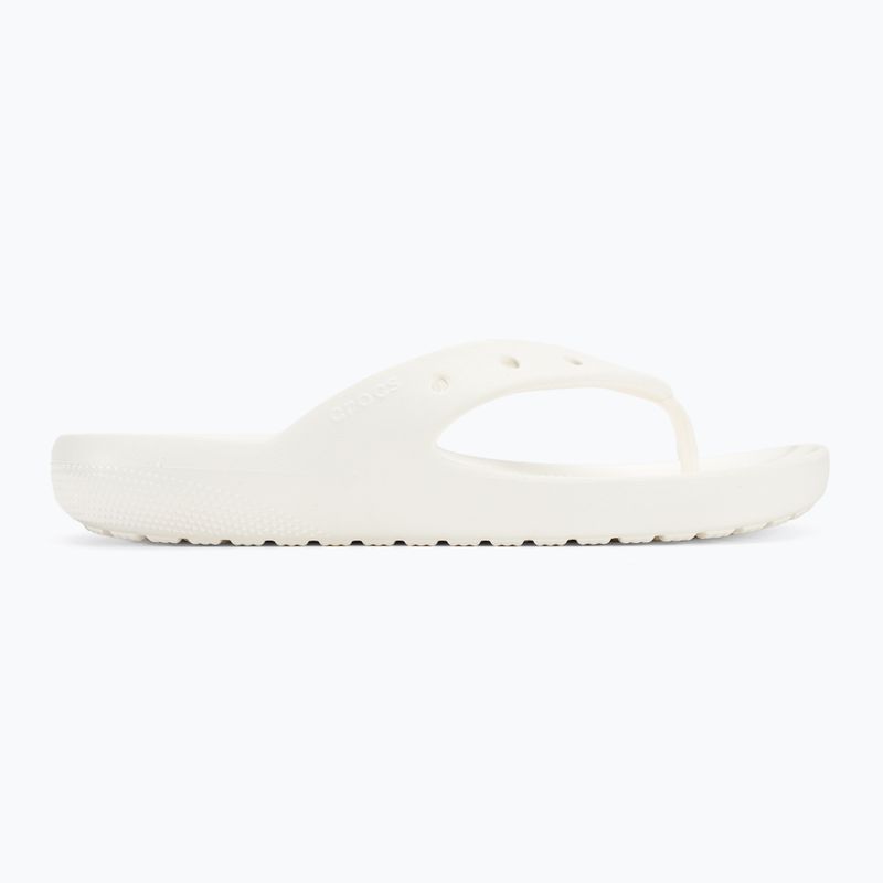 Šlepetės per pirštą Crocs Classic Flip V2 white 2