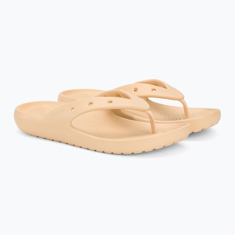 Šlepetės per pirštą Crocs Classic Flip V2 shitake 4