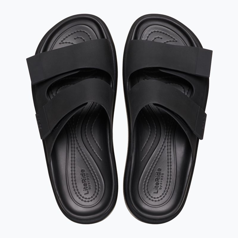 Šlepetės Crocs Brooklyn Luxe black 11