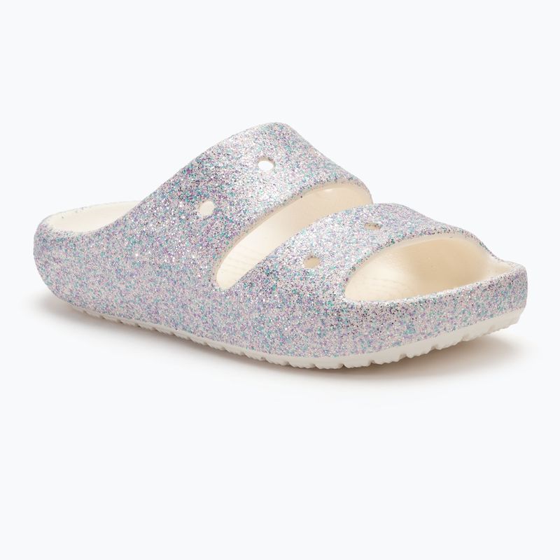 Vaikiškos šlepetės Crocs Classic Glitter V2 Kids mystic glitter