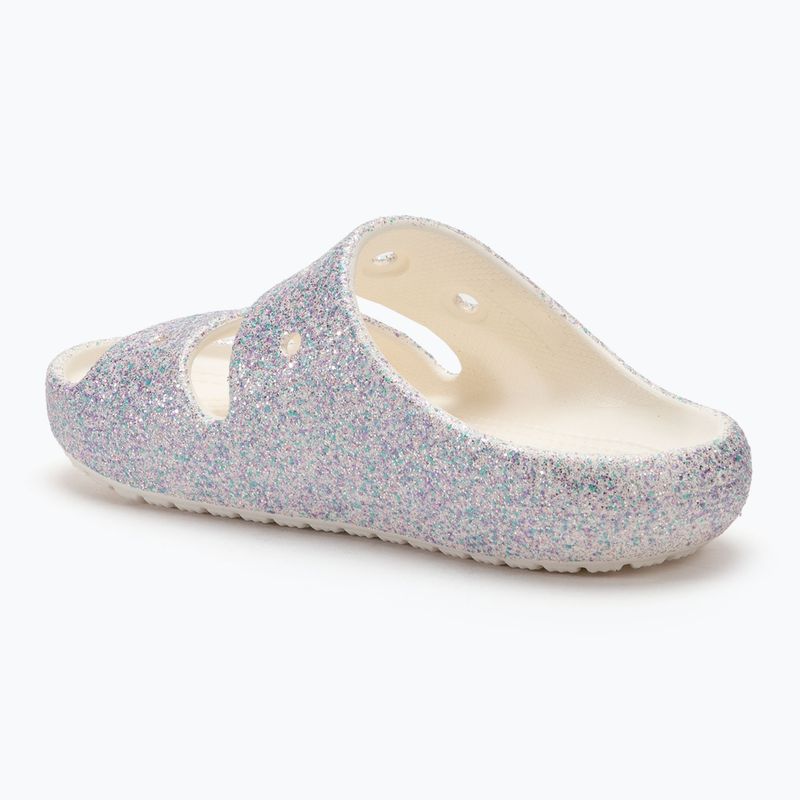 Vaikiškos šlepetės Crocs Classic Glitter V2 Kids mystic glitter 3