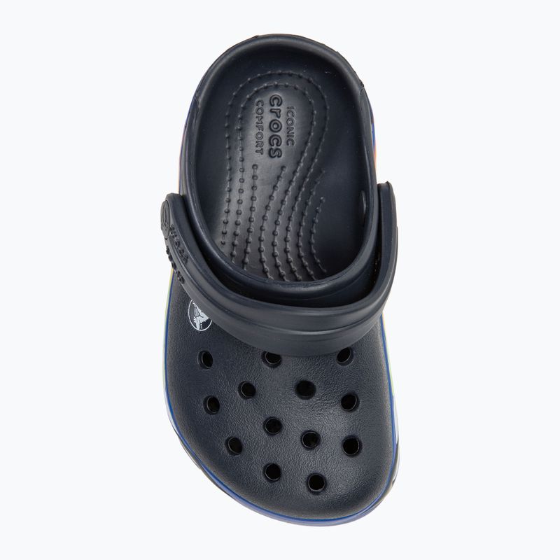 Vaikiškos šlepetės Crocs Crocband Lights Clog Toddler deep navy 6