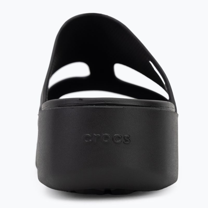 Moteriškos šlepetės Crocs Gateway Platform H-Strap black 6