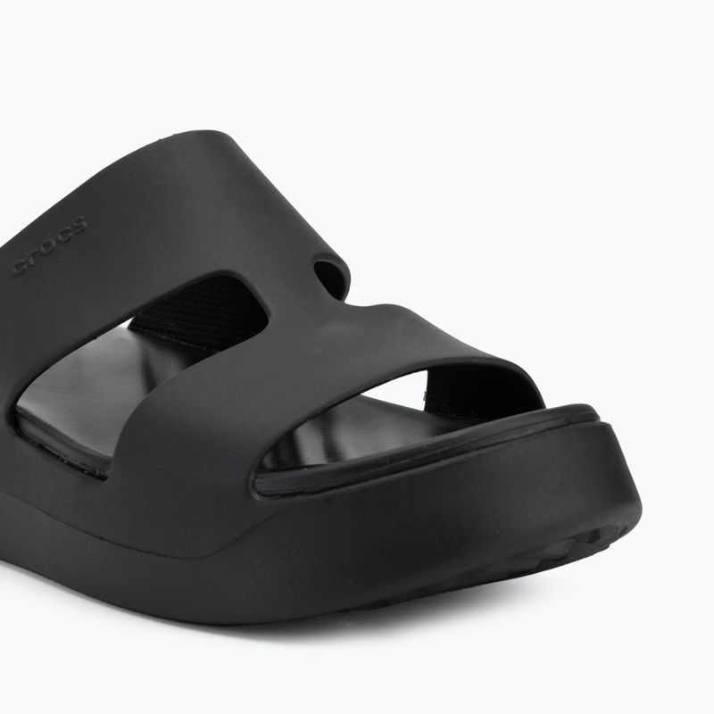 Moteriškos šlepetės Crocs Gateway Platform H-Strap black 7