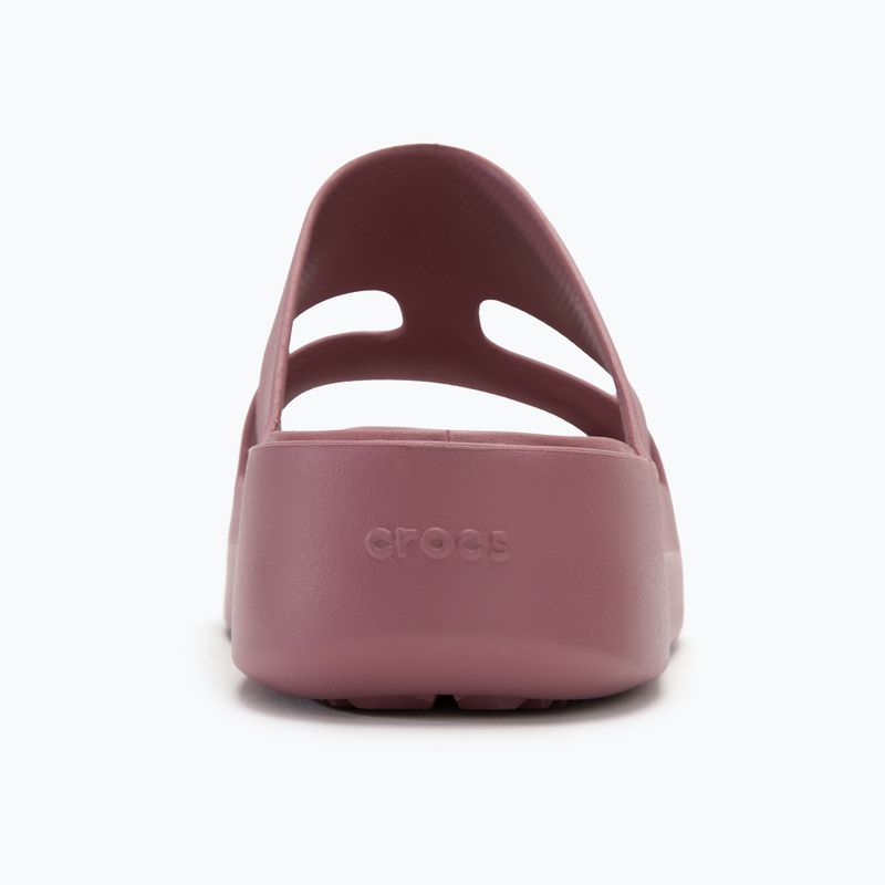 Moteriškos šlepetės Crocs Gateway Platform H-Strap cassis 6