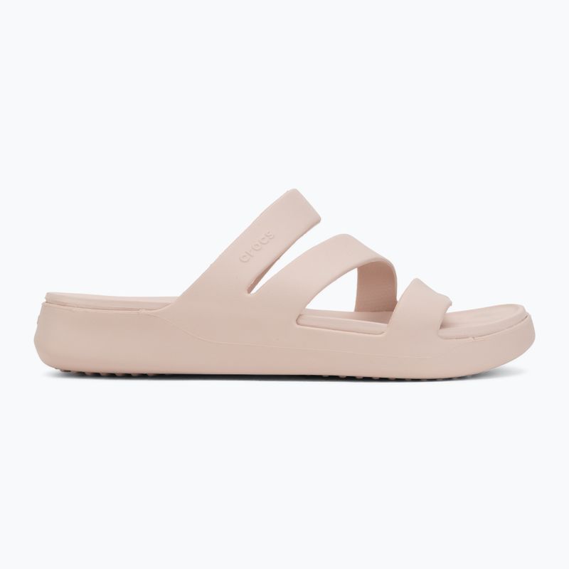 Moteriškos šlepetės Crocs Getaway Strappy quartz 2