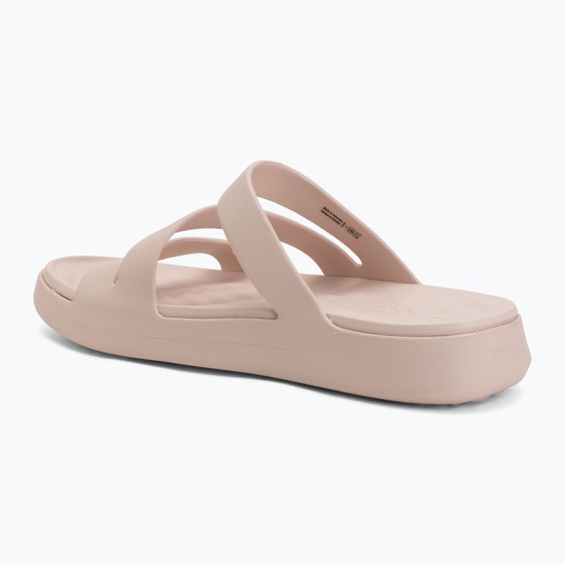 Moteriškos šlepetės Crocs Getaway Strappy quartz 3