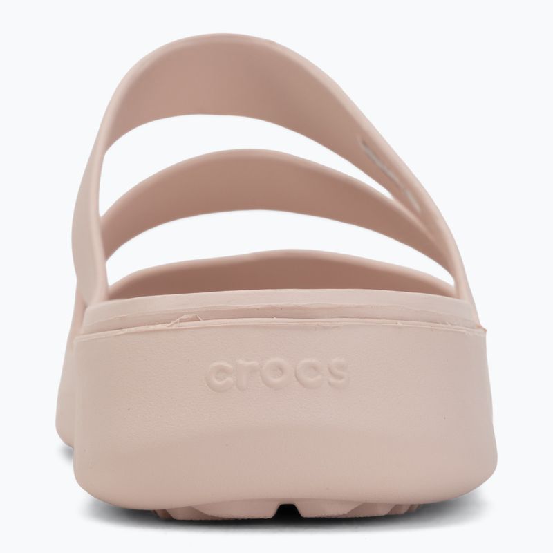 Moteriškos šlepetės Crocs Getaway Strappy quartz 6