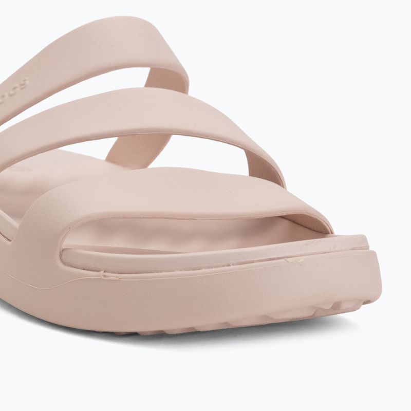 Moteriškos šlepetės Crocs Getaway Strappy quartz 7