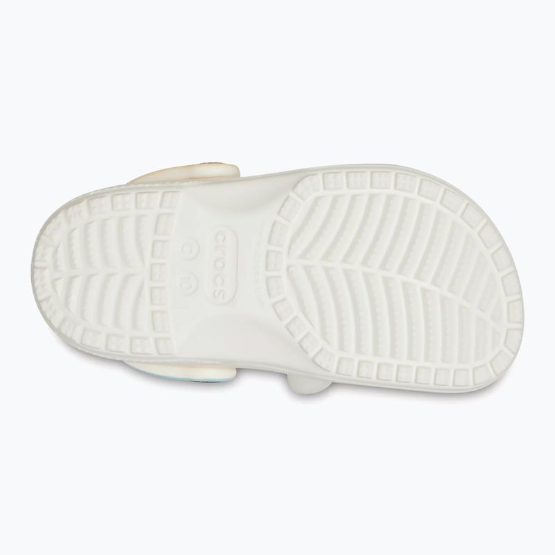 Vaikiškos šlepetės Crocs Classic IAM Rainbow Unicorn CgT chalk 2