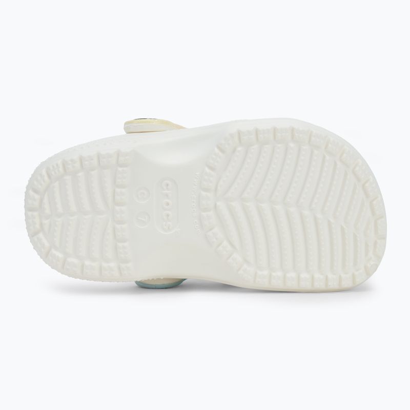 Vaikiškos šlepetės Crocs Classic IAM Rainbow Unicorn CgT chalk 5