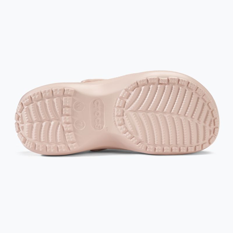 Moteriškos šlepetės Crocs Classic Platform Clog quartz 5