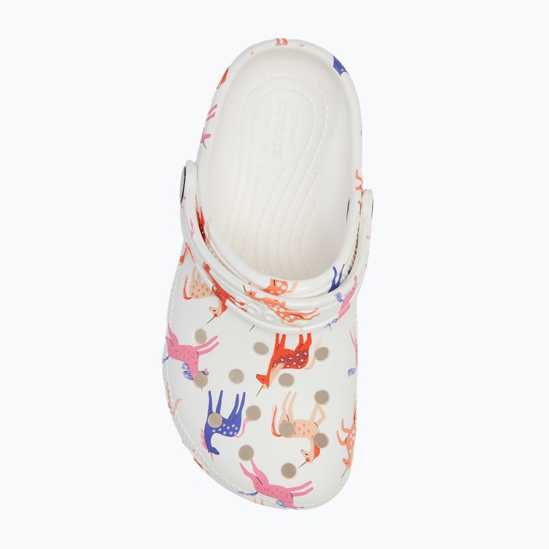 Vaikiškos šlepetės Crocs Classic Character Print Clog Kids unicorn 6