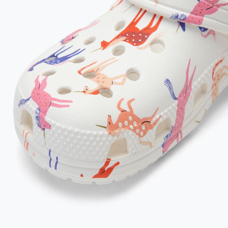 Vaikiškos šlepetės Crocs Classic Character Print Clog Kids unicorn 8