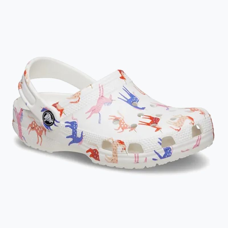 Vaikiškos šlepetės Crocs Classic Character Print Clog Kids unicorn 9