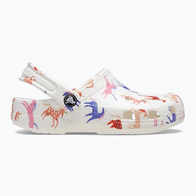 Vaikiškos šlepetės Crocs Classic Character Print Clog Kids unicorn 10