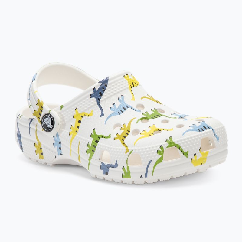 Vaikiškos šlepetės Crocs Classic Character Print Clog Kids dinosaur 2