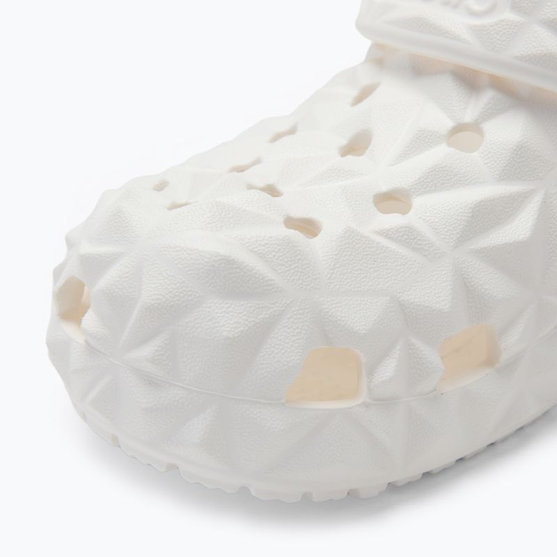 Vaikiškos šlepetės Crocs Classic Geometric Clog Kids white 8