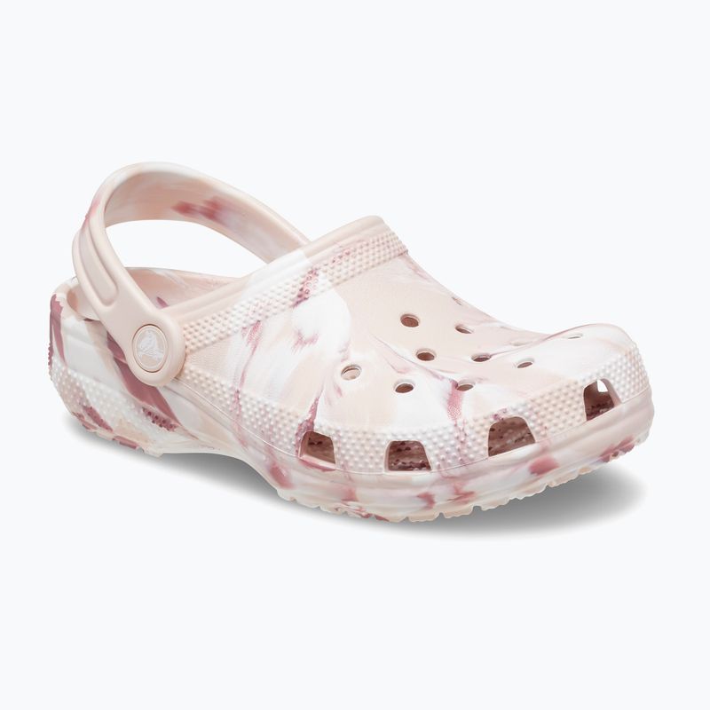 Vaikiškos šlepetės Crocs Classic Marbled Clog Kids quartz/multi 11