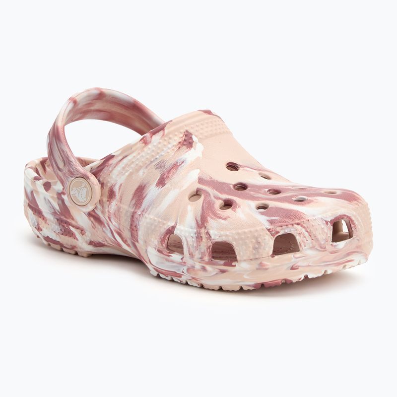 Vaikiškos šlepetės Crocs Classic Marbled Clog Kids quartz/multi 2