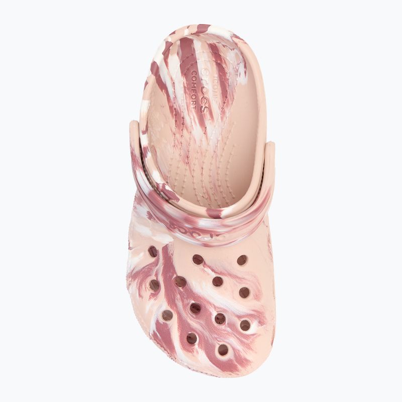 Vaikiškos šlepetės Crocs Classic Marbled Clog Kids quartz/multi 6