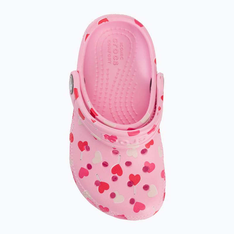 Vaikiškos šlepetės Crocs VDay Clog Toddler flamingo 6