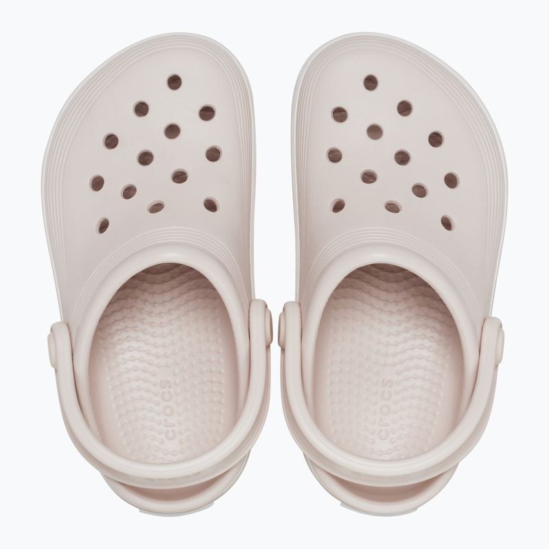 Vaikiškos šlepetės Crocs Crocband Clean Of Court Clog 208477 quartz 12