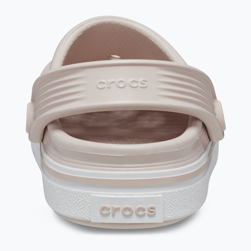 Vaikiškos šlepetės Crocs Crocband Clean Of Court Clog 208477 quartz 13