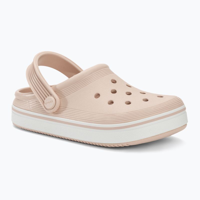 Vaikiškos šlepetės Crocs Crocband Clean Of Court Clog 208477 quartz 2