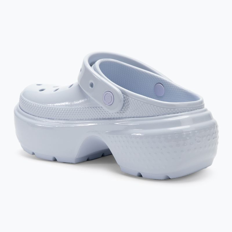 Moteriškos šlepetės Crocs Stomp High Shine Clog dreamscape 4