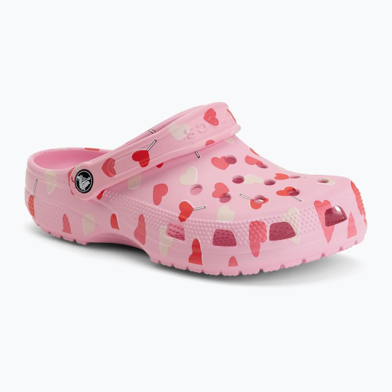 Šlepetės Crocs Classic Valentines Day Clog flamingo