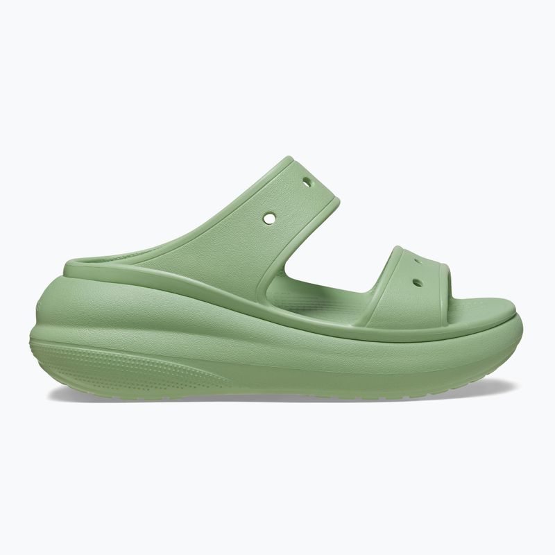 Moteriškos šlepetės Crocs Classic Crush Sandal fair green 9